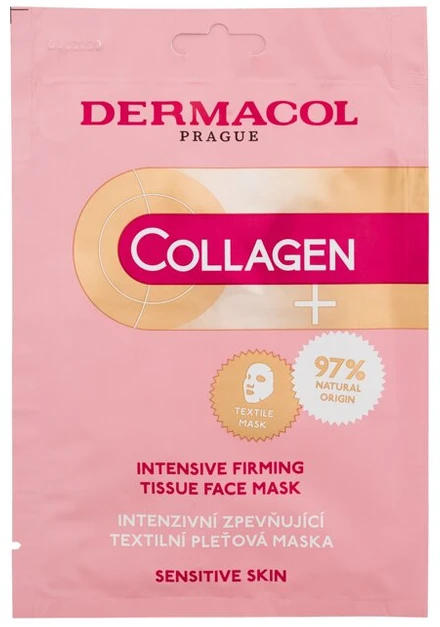 Dermacol Collagen+ Intensive Firming Face Mask moterims, 1 pc