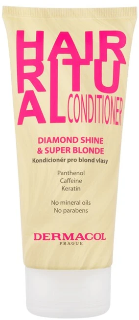 Dermacol Hair Ritual Super Skirtas šviesiems plaukams Conditioner Conditioner moterims, 200 ml
