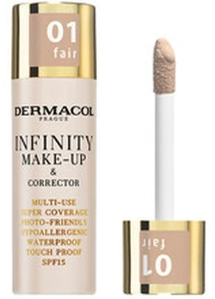 Dermacol Infinity makiažo korektorius ir makiažas 2.5 Vanilės skonio 20 g
