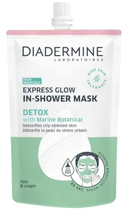 Diadermine Express Glow In-Shower Kaukė Detox