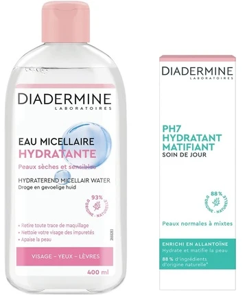 Diadermine Caring Micellar Vanduo, 400 ml