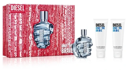 Diesel „Only The Brave“ – tualetinis vanduo (EDT) 125 ml + dušo želė 2 x 75 ml