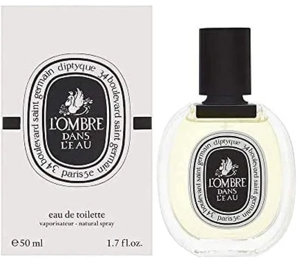 Diptyque L`Ombre Dans L`Eau EDT tualetinis vanduo moterims, 50 ml