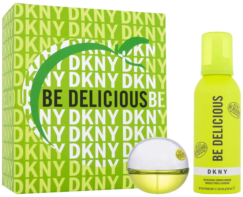 Donna Karan DKNY Be Delicious rinkinys moterims (EDP, 30 ml + dušo putos, 150 ml)