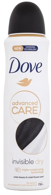 Dove Advanced Care Invisible Dry Antiperspirant moterims, 150 ml