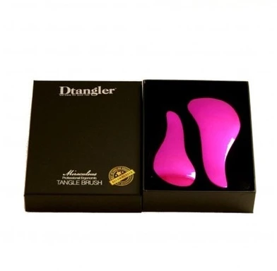 "Dtangler" dovanų rinkinys "Miraculous Rožinė Hair Brushes