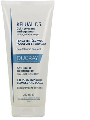 Ducray Kelual Ds valomasis gelis, 200 ml