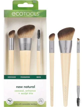 „Ecotools New Natural“ skutimosi šepetėlis 3 vnt.