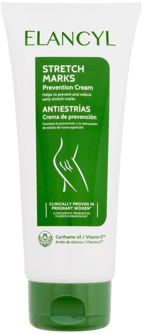 Elancyl Stretch Marks Prevention Kreminis Cellulite and Stretch Marks specialioji priemonė randams ir strijoms, 200 ml