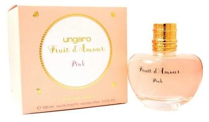 Emanuel Ungaro Fruit d'Amour Rožinė EDT tualetinis vanduo moterims, 100 ml