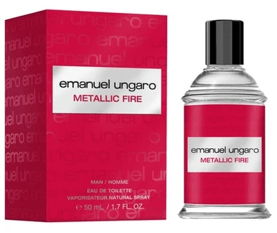 Emanuel Ungaro Metallic Fire EDT tualetinis vanduo vyrams, 50 ml