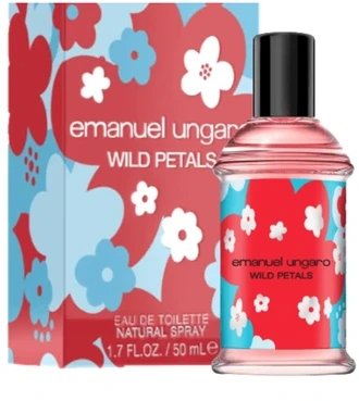 Emanuel Ungaro Wild Petals EDT tualetinis vanduo moterims, 50 ml