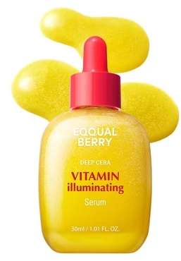 Eqqualberry Deep Cera Vitamin Illuminating Serum veido serumas, 30 ml