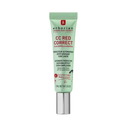 Erborian CC Raudona SPF30 Korektiškas 15ML