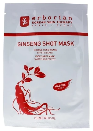 Erborian Soothing veido kaukė Ginseng Shot Mask (Face Sheet Mask) 15 g
