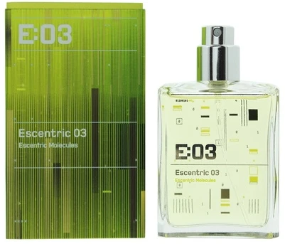 Escentric Molecules Escentric 03 Papildomas EDT tualetinis vanduo unisex, 30 ml