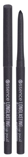 "Essence Cosmetics" ilgai išliekantis lakas "Eye Pieštukas 18h Atsparus vandeniui 34-Sparkling Juodas" 0.28g