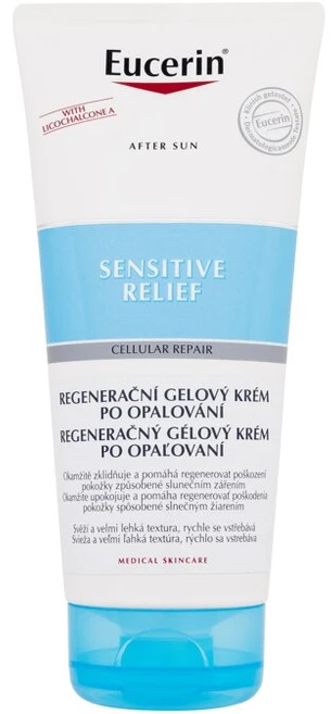 Eucerin After Sun Sensitive Relief Gel-Kreminis After Sun Care gelis-kremas po deginimosi, 200 ml
