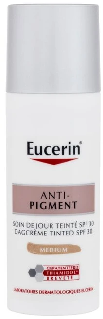 Eucerin Anti-Pigment Tinted Day Kreminis Day Kreminis moterims, 50 ml