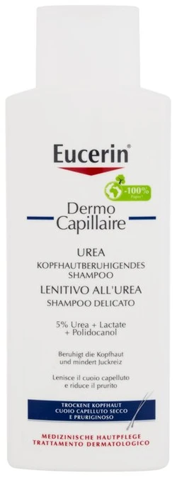 Eucerin DermoCapillaire raminamasis šampūnas su šlapalu, 250 ml
