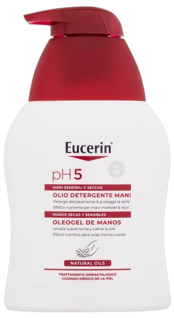 Eucerin pH5 skystas muilas rankų plovimui su aliejumi, unisex, 250 ml
