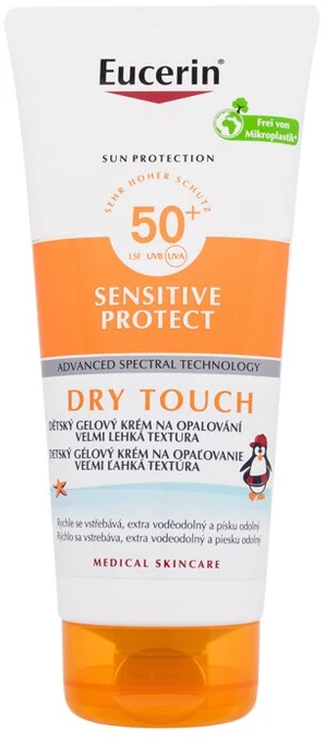 Eucerin Sun Sensitive Protect SPF50+ gelis-kremas nuo saulės vaikams, 200 ml