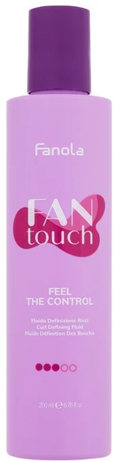 Fanola Fan Touch Pajuskite valdymo bangų stilių