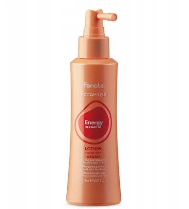 Fanola Vitamins Energy Losjonas nenuplaunamas plaukų priežiūrai moterims, 150 ml