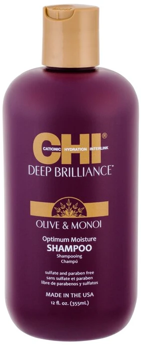 Farouk Systems Drėkinamasis šampūnas Chi Deep Brilliance Olive & Monoi Šampūnas 355ml