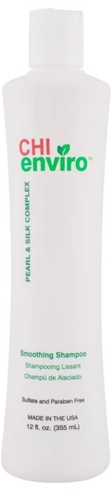 Farouk Systems Glotninamasis plaukų šampūnas su šilko ir perlų kompleksu CHI Enviro Smoothing Šampūnas 355ml