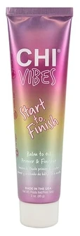 CHI Vibes „Start to Finish“ balzamas aliejumi ir pagrindas makiažui, 85 ml