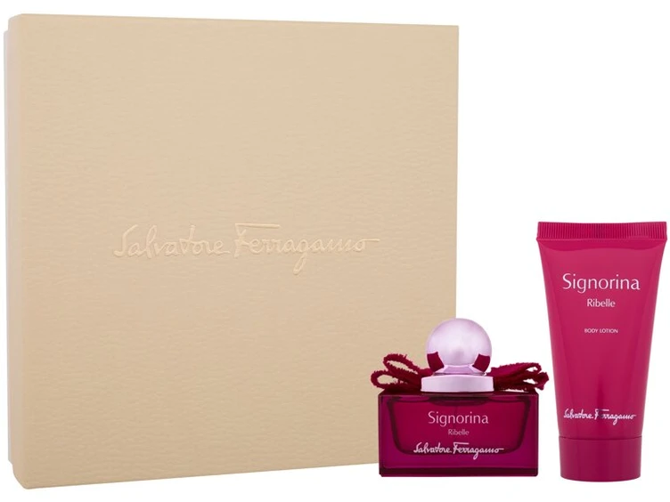Salvatore Ferragamo Signorina Ribelle EDP rinkinys moterims (EDT 30 ml + Losjonas kūnui 2 x 50 ml)