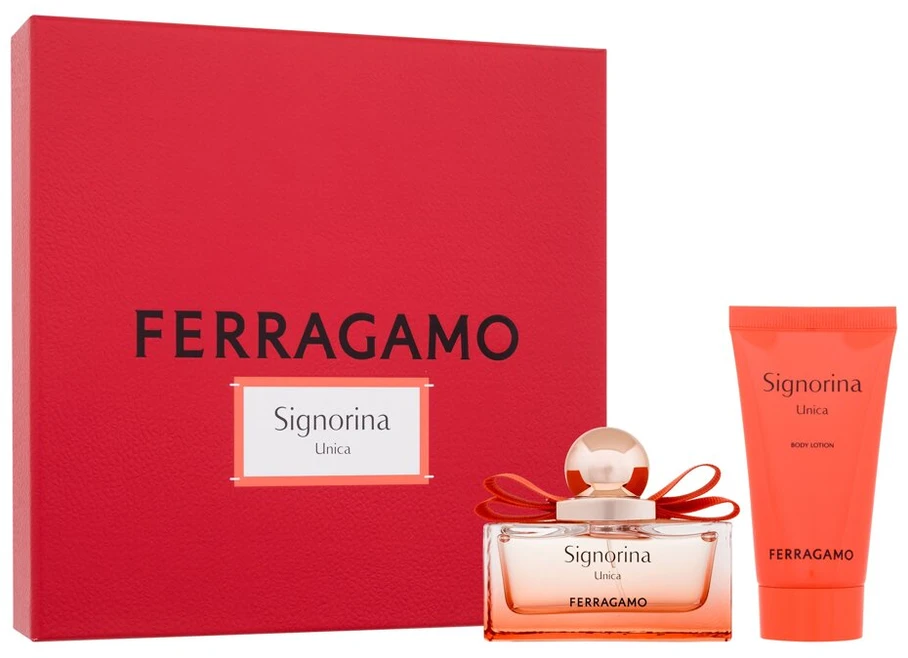 Salvatore Ferragamo Ferragamo Signorina Unica rinkinys moterims (EDP, 50 ml + kūno losjonas, 50 ml)
