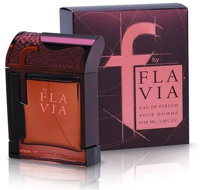 Flavia Parfum F By Flavia Brown Pour Homme EDP parfumuotas vanduo vyrams, 90 ml