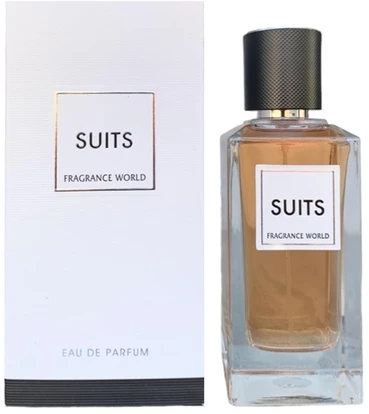 Fragrance World Suits EDP parfumuotas vanduo unisex, 100 ml