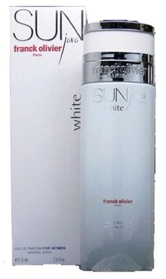 Franck Olivier Sun Java Baltas EDP parfumuotas vanduo moterims, 75 ml