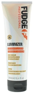 Fudge Professional Luminizer Weightless Conditioner apimties ir spindesio suteikiantis kondicionierius, 250 ml