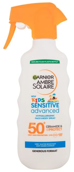 Garnier Ambre Solaire Kids Sensitive Advanced Purškiklis Sun Losjonas kūnui