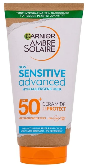 Garnier Ambre Solaire Sensitive Advanced Hipoalerginis pienas Sun Losjonas kūnui