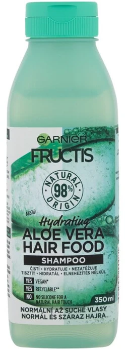 Garnier Fructis Hair Food Aloe Vera Hydrating Šampūnas Šampūnas moterims, 350 ml