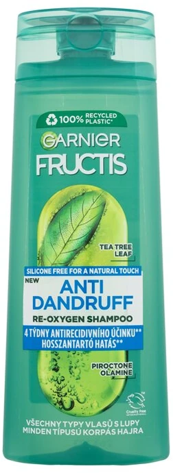 Garnier Fructis šampūnas nuo pleiskanų unisex, 250 ml