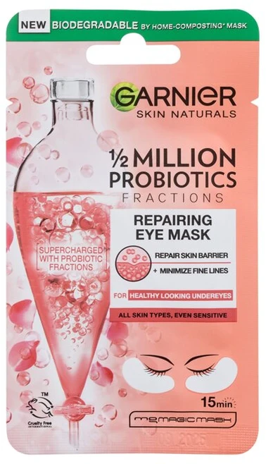 Garnier Skin Naturals 1/2 Million Probiotics Repairing Eye Mask Eye Mask moterims, 1 vnt.