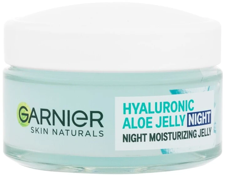 Garnier Skin Naturals Hyaluronic Aloe Night Moisturizing Jelly Night Skin kreminis moterims, 50 ml