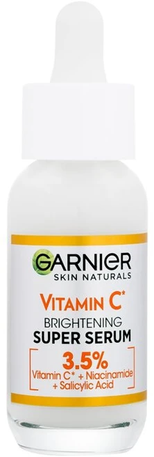 Garnier Skin Naturals Vitamin C Brightening Super Serum odos serumas moterims, 30 ml