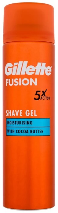 Gillette Fusion Moisturizing Shave Gel Skutimosi gelis