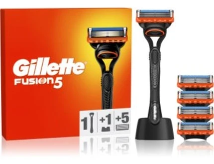 Skustuvas vyrams Gillette Fusion + 5 galvutės