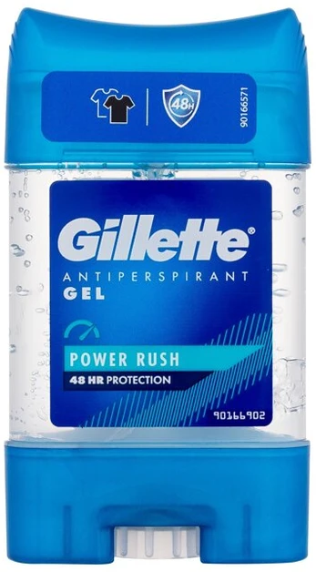 Gillette High Performance Power Rush Antiperspirant vyrams, 70 ml