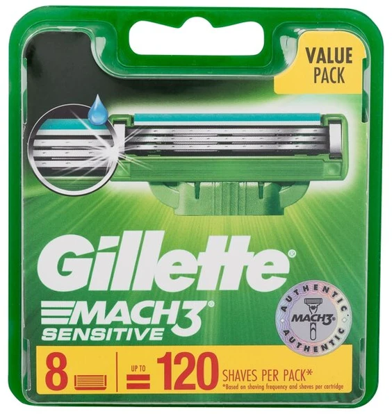 Gillette Mach3 Sensitive Replacement blade
