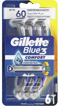 Gillette Blue3 Comfort 6 vnt.