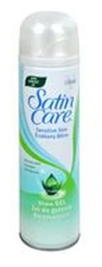 Gillette Skutimosi gelis sausai ir jautriai odai „Satin Care“ su alaviju (skutimosi gelis)